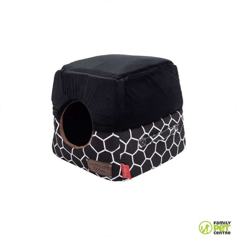 Dog's Life Cat Cube Honeycomb Bed