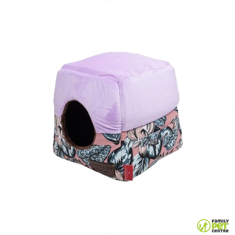 Dog's Life Cat Cube Mocha Bed