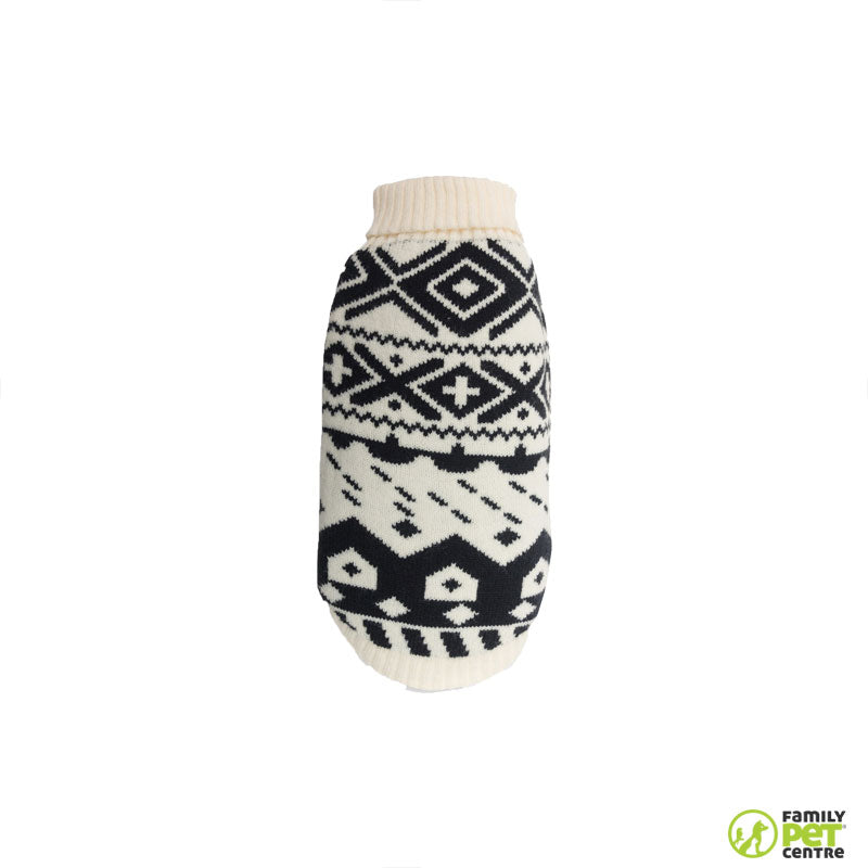 Dog's Life Roll Neck Boho Sweater