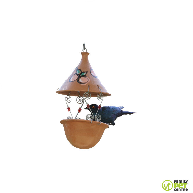 Elaines Birding Terracotta Suet Feeder