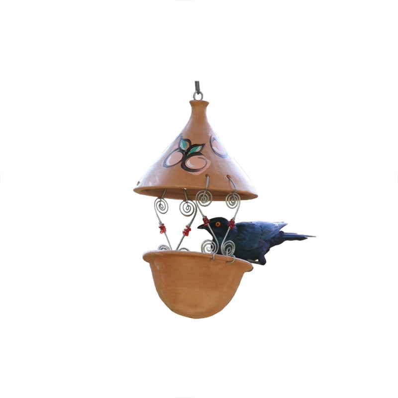Elaine's Birding Terracotta Suet Feeder & Free Ball