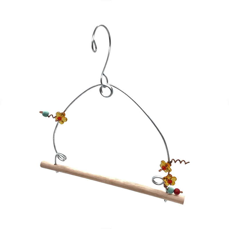 Elaine's Birding Wild Bird Swing With Hook - Floral