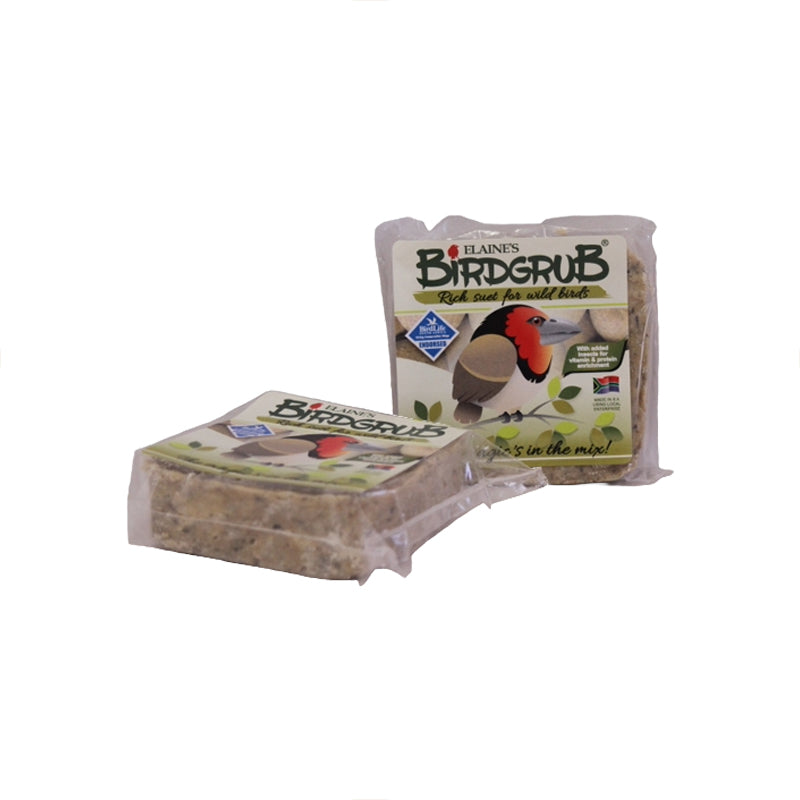 Elaine's Birding Bird Grub Suet Slab