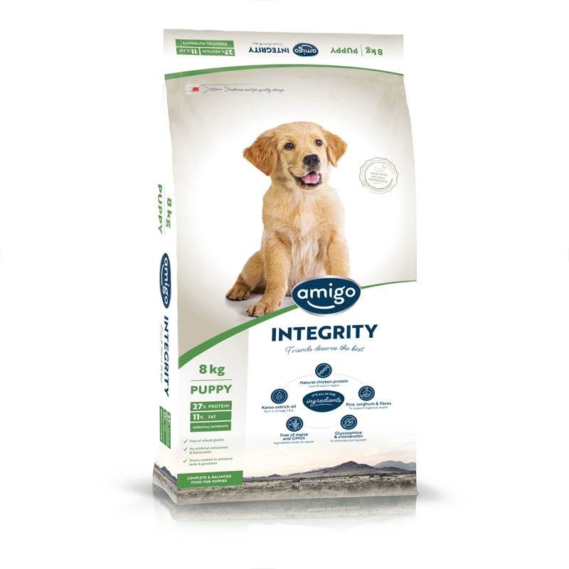 Amigo Integrity Puppy Chicken Dog Food All Breeds
