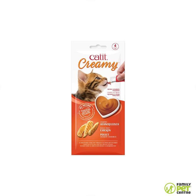 Catit Creamy Chicken & Liver Cat Treat