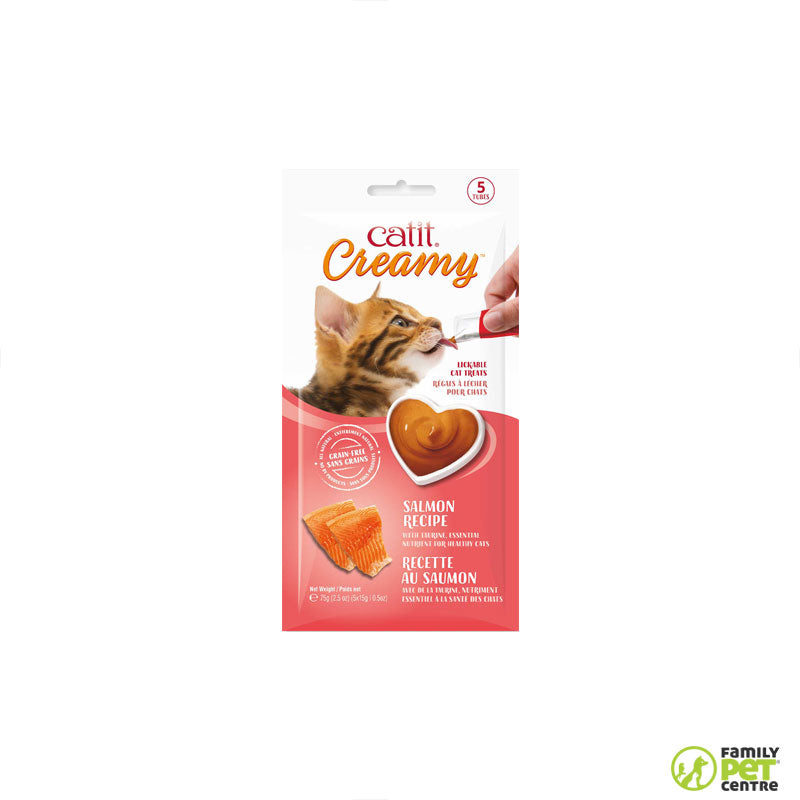 Catit Creamy Salmon Cat Treat