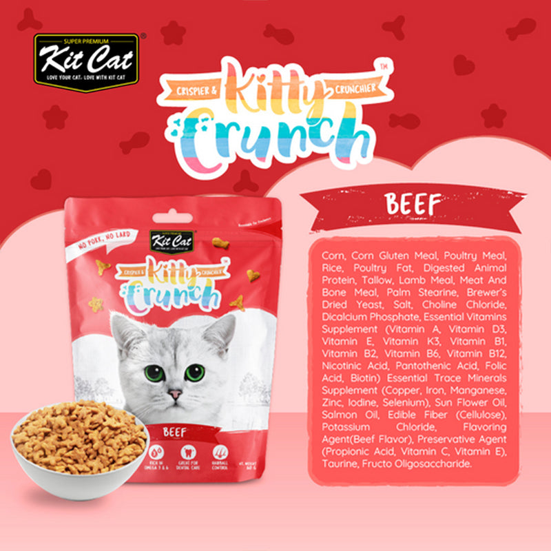 Kit Cat Kitty Crunch Treat 60g