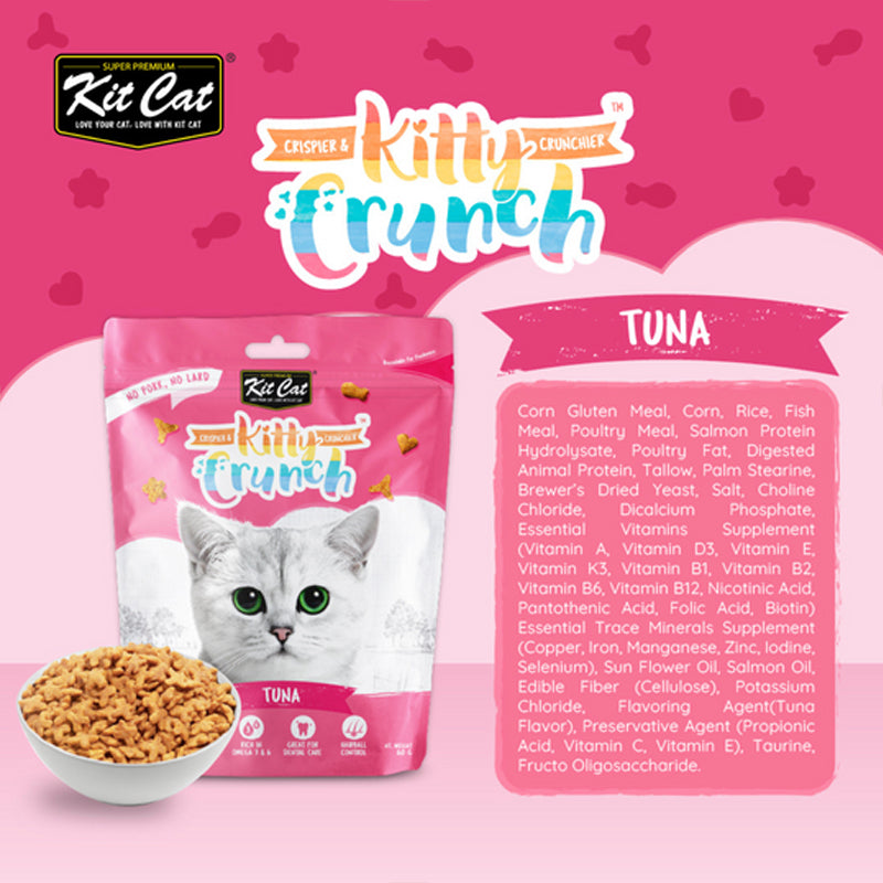 Kit Cat Kitty Crunch Treat 60g