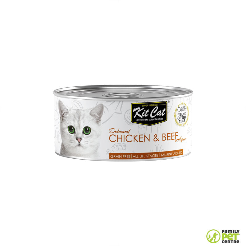 Kit Cat Deboned Chicken & Beef Aspic