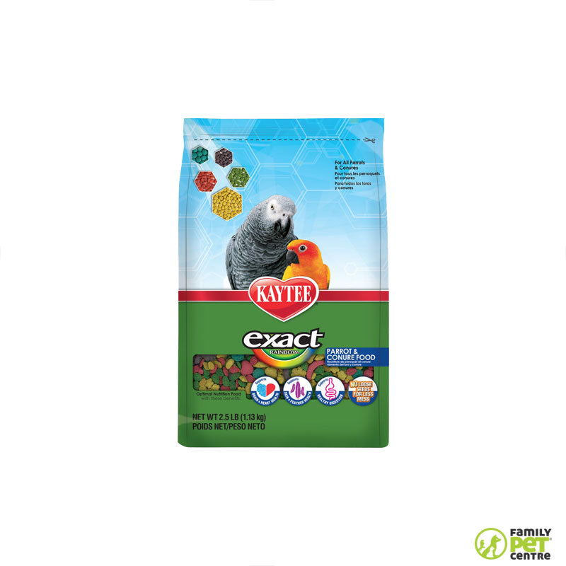 Kaytee Exact Rainbow Large Parrot Food Family Pet Centre