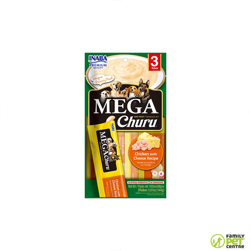 Churu Mega Chicken with Cheese Recipe Dog Treat