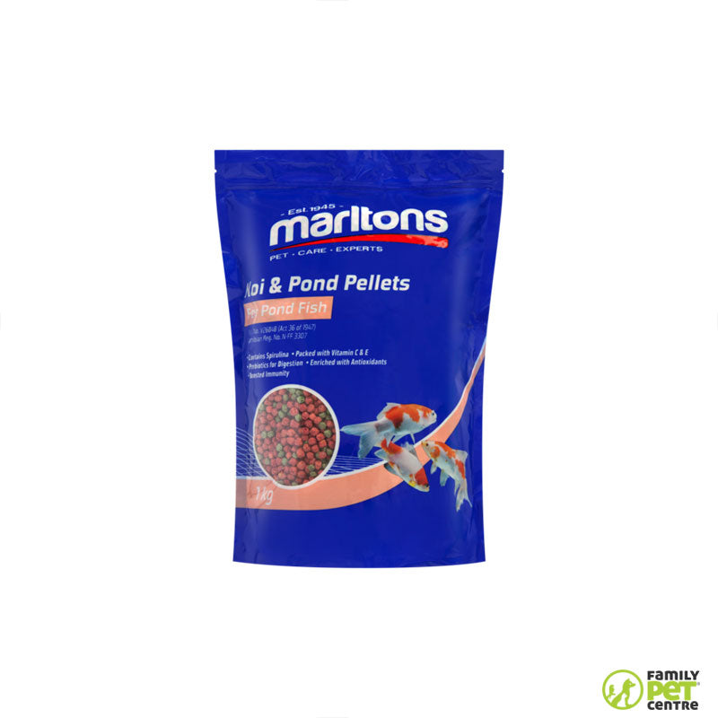 Marltons Koi & Pond Pellets 1kg