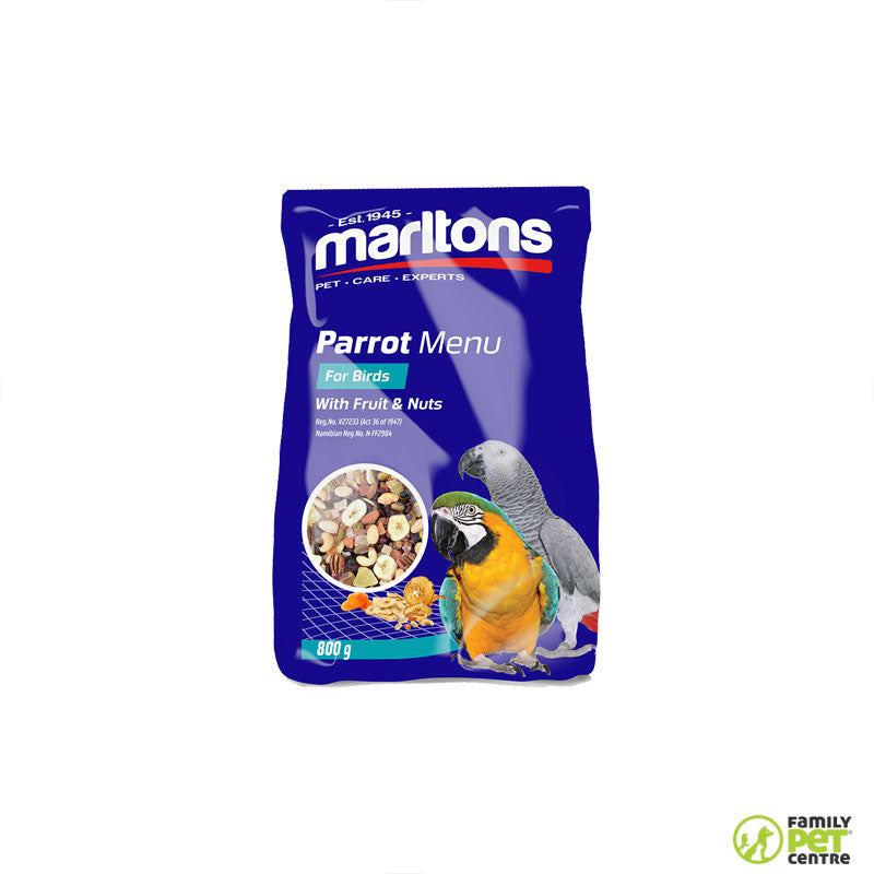 Marltons Parrot Food With Fruit & Nut