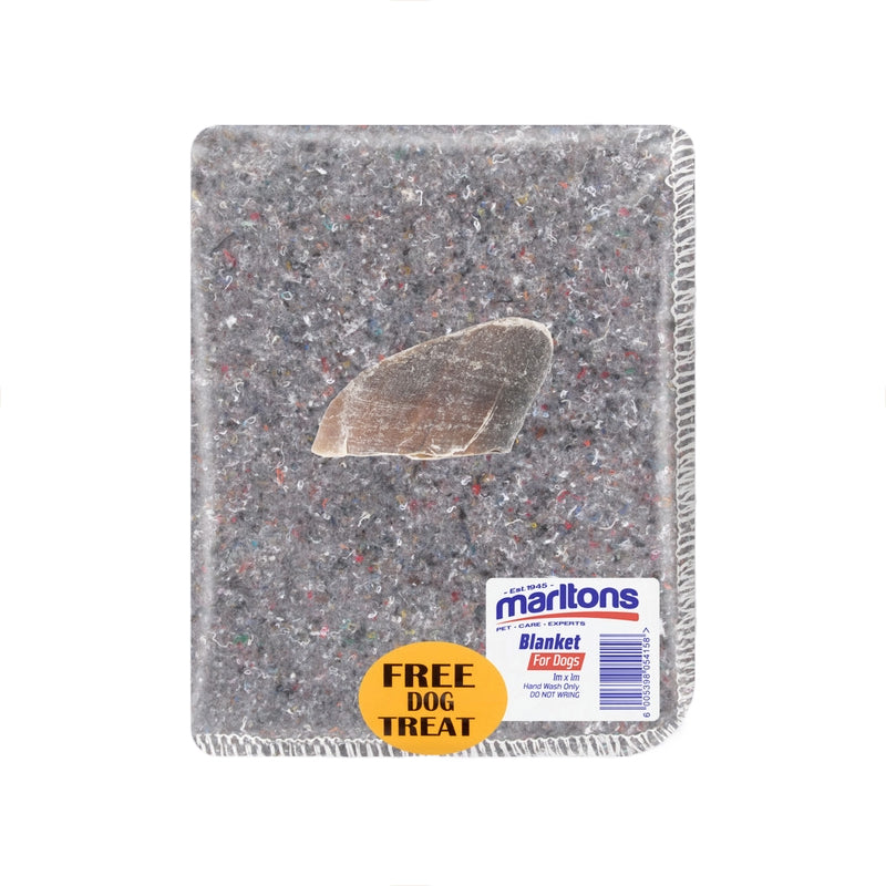 Marltons Dog Blanket & FREE Dog Treat Hoof