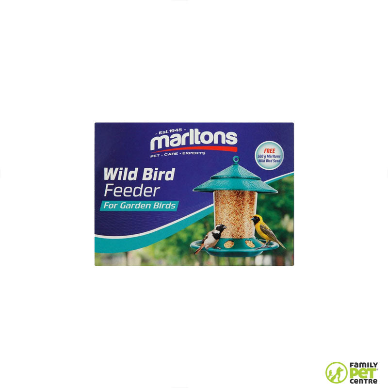 Marltons Wild Bird Feeder + Free Seed