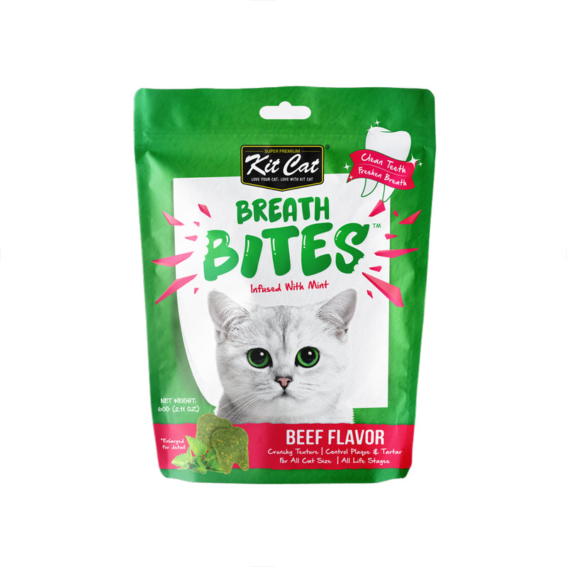 Kit Cat BreathBites Infused with Mint 60g