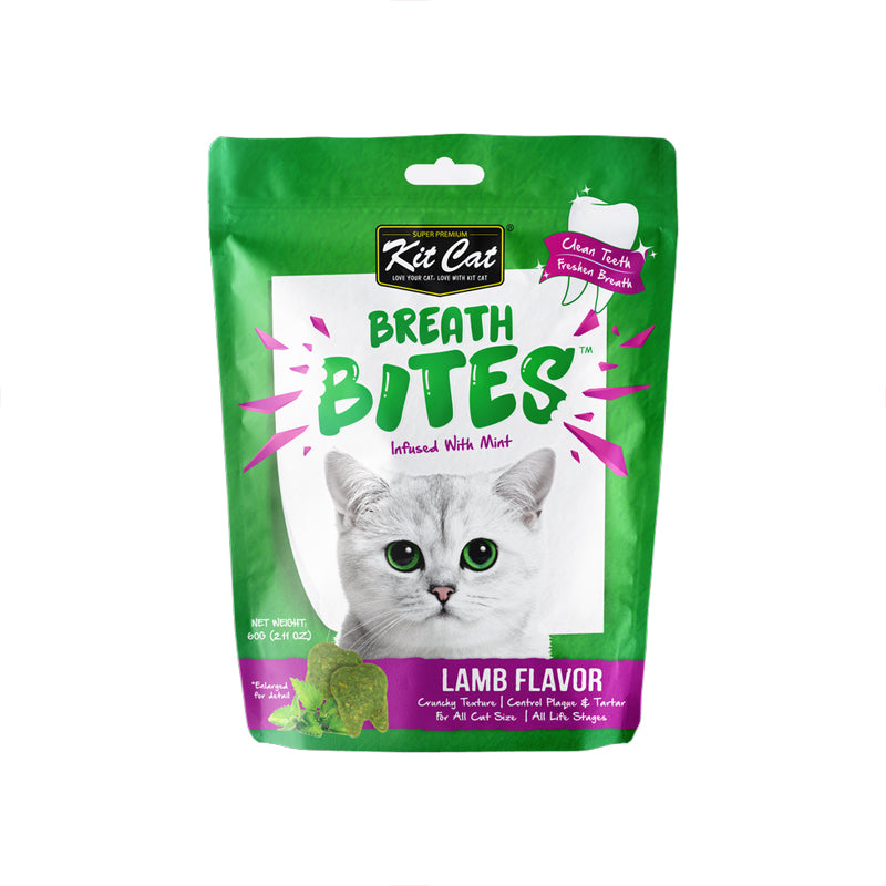 Kit Cat BreathBites Infused with Mint 60g