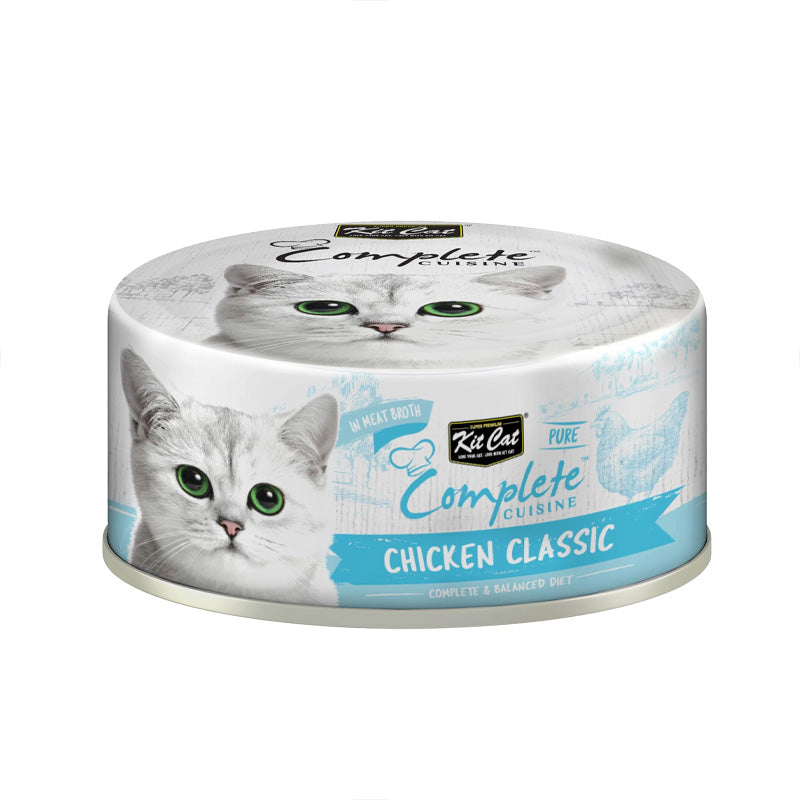 Kit Cat Wet Food Complete Cuisine Chicken Classic in Broth 70g