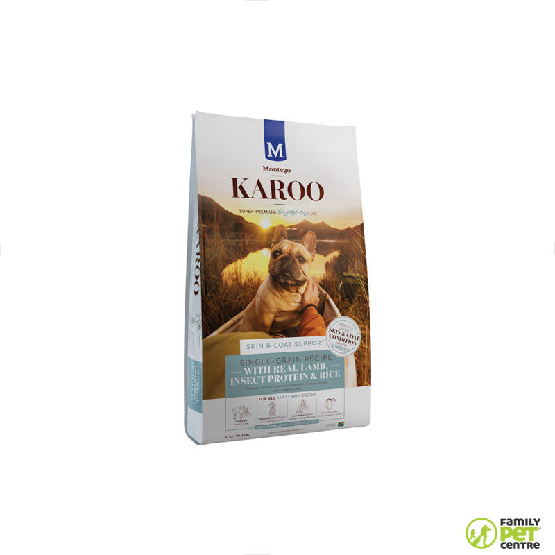 Karoo Adult Lamb & Insect Skin & Coat Dog Food