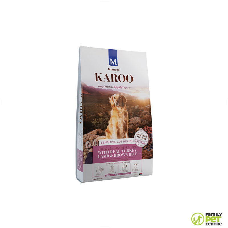 Karoo Adult Turkey & Lamb Sensitive Gut Dog Food