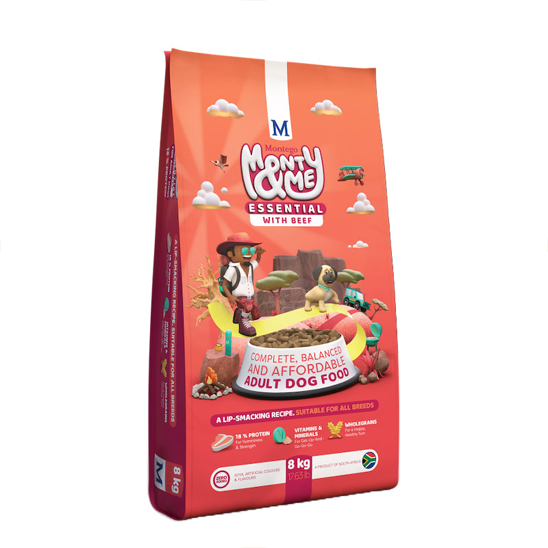 Monty & Me Adult Beef Dry Dog Food