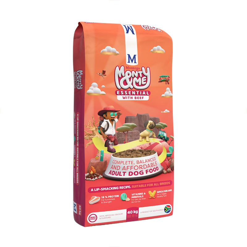 Monty & Me Adult Beef Dry Dog Food