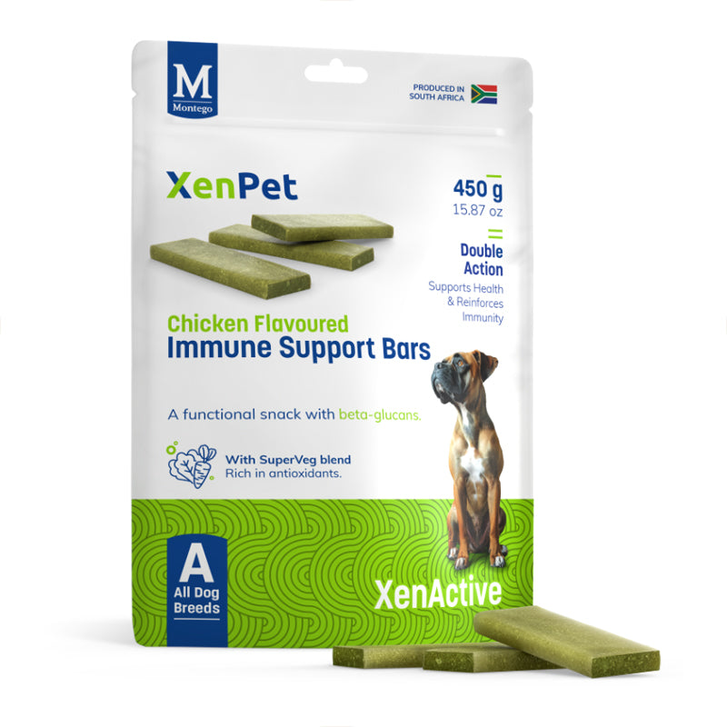 Montego XenPet Immune Support Bars Dog Snack 450g