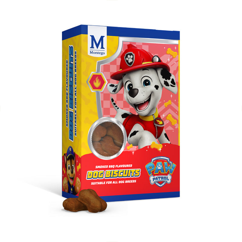 Montego Paw Patrol Dog Biscuits Smoked BBQ 800g