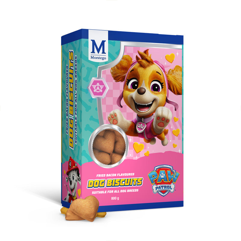 Montego Paw Patrol Dog Biscuits Fried Bacon 800g