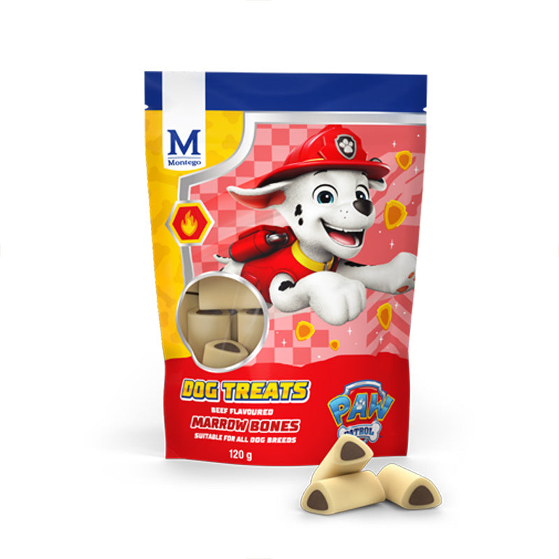 Montego Paw Patrol Dog Treats Beef Marrow Bones