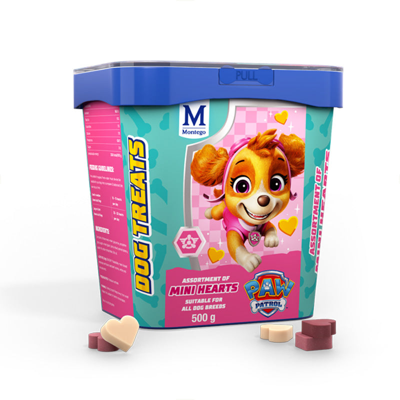 Montego Paw Patrol Dog Treats Mini Hearts