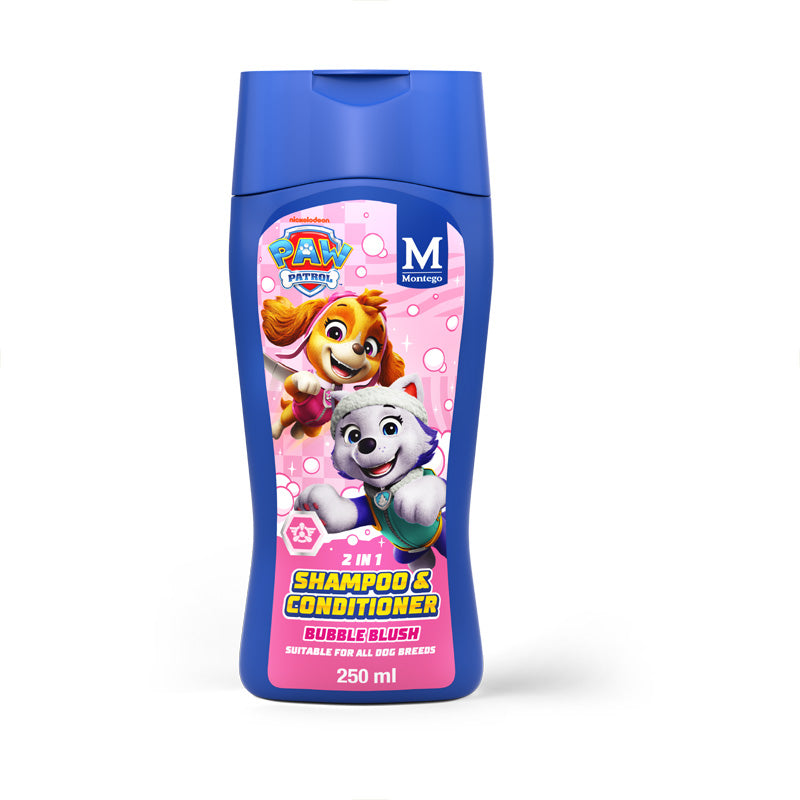 Montego Paw Patrol Dog Shampoo 2 in 1 Bubble Blush 250ml