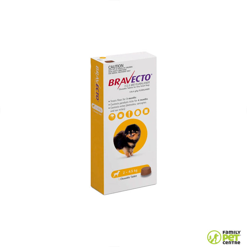 Bravecto Dog Tick & Flea Chew