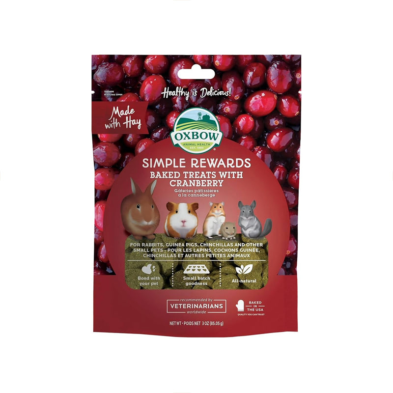 Oxbow Small Pet Baked Treat 85g