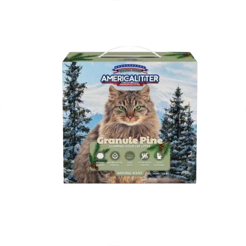 Americalitter Pine Clumping Granule 4.54kg