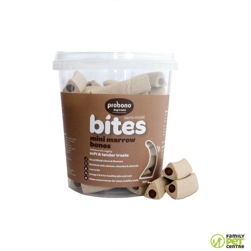 Probono Semi-Moist Mini Marrow Bones Treats
