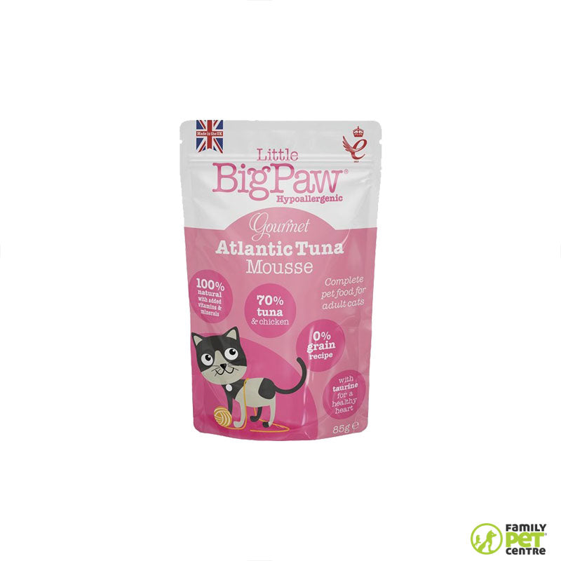 Little Big Paw Gourmet Tender Tuna Mousse Wet Cat Food