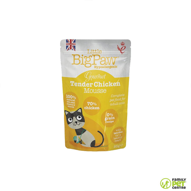 Little Big Paw Gourmet Tender Chicken Mousse Wet Cat Food