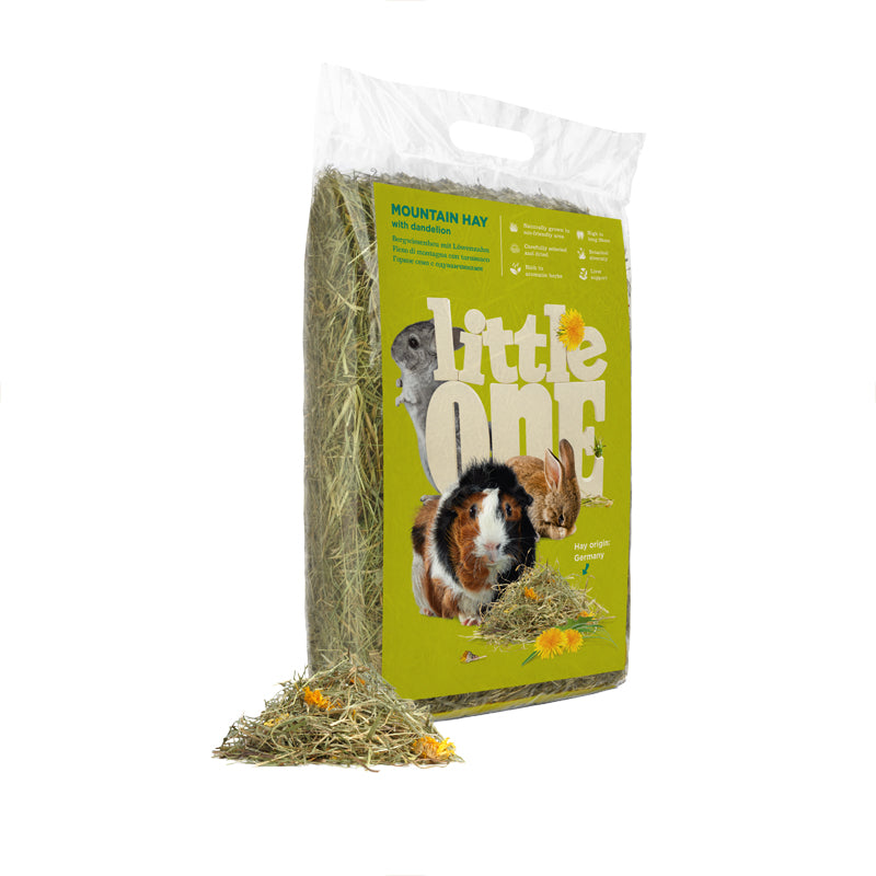 Little One Small Pet Mountain Hay With Dandelion 400g