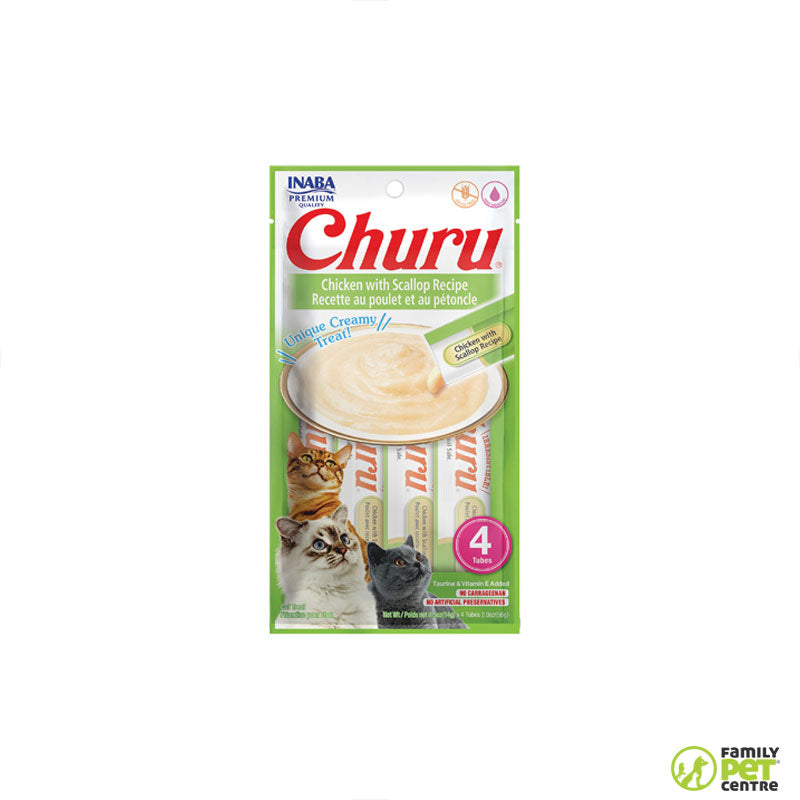 Churu Puree Chicken and Scallop Cat Treat