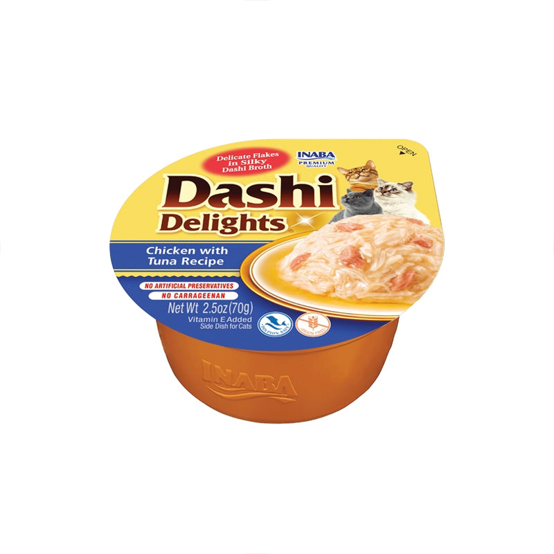 Dashi Delights Cat Chicken & Tuna Meal Topper 70g