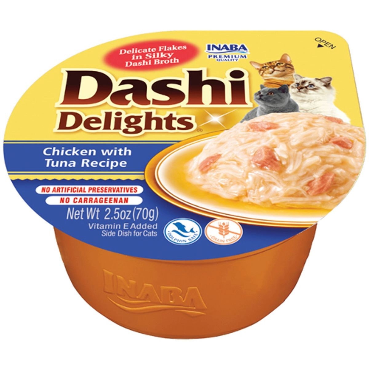 Dashi Delights Cat Chicken & Tuna Meal Topper 70g
