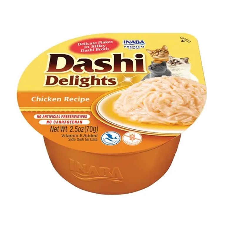 Dashi Delights Cat Chicken & Cheese Meal Topper 70g
