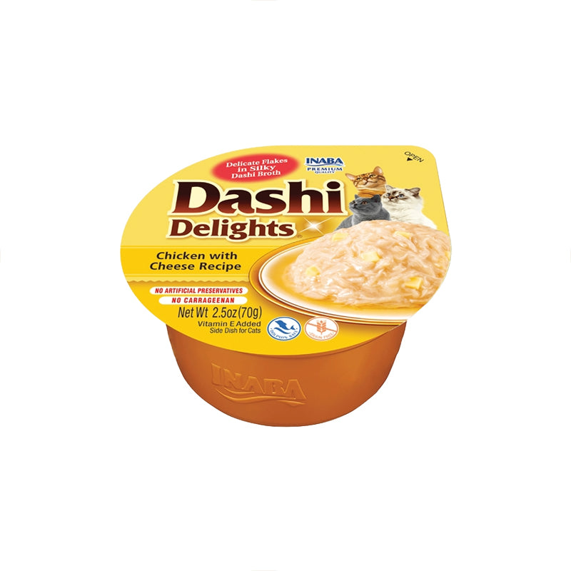 Dashi Delights Cat Chicken & Cheese Meal Topper 70g