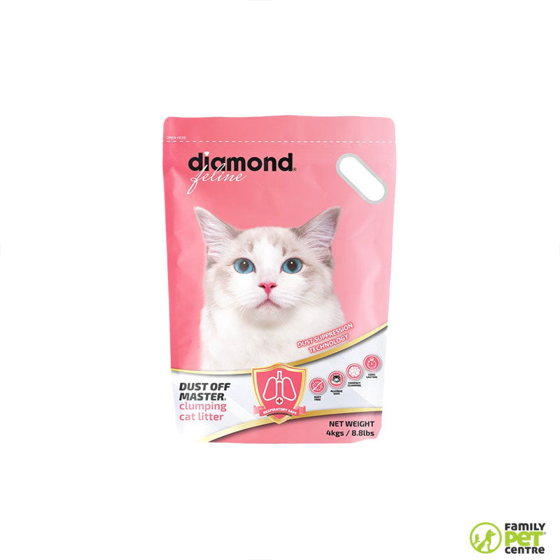 Diamond Feline Deodorize Dust Off Cat Litter