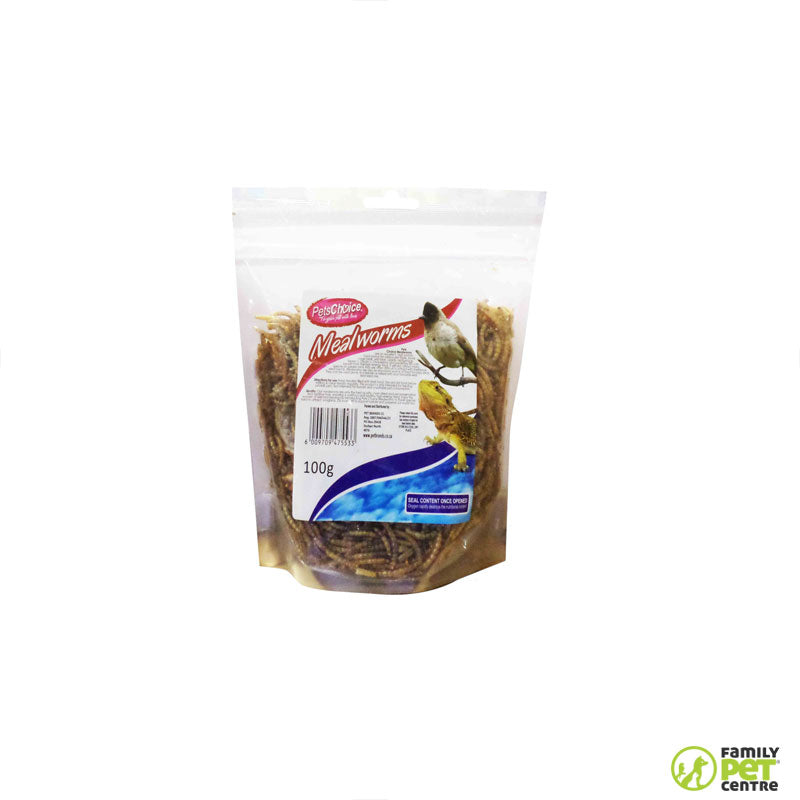 Pets Choice Dried Mealworms