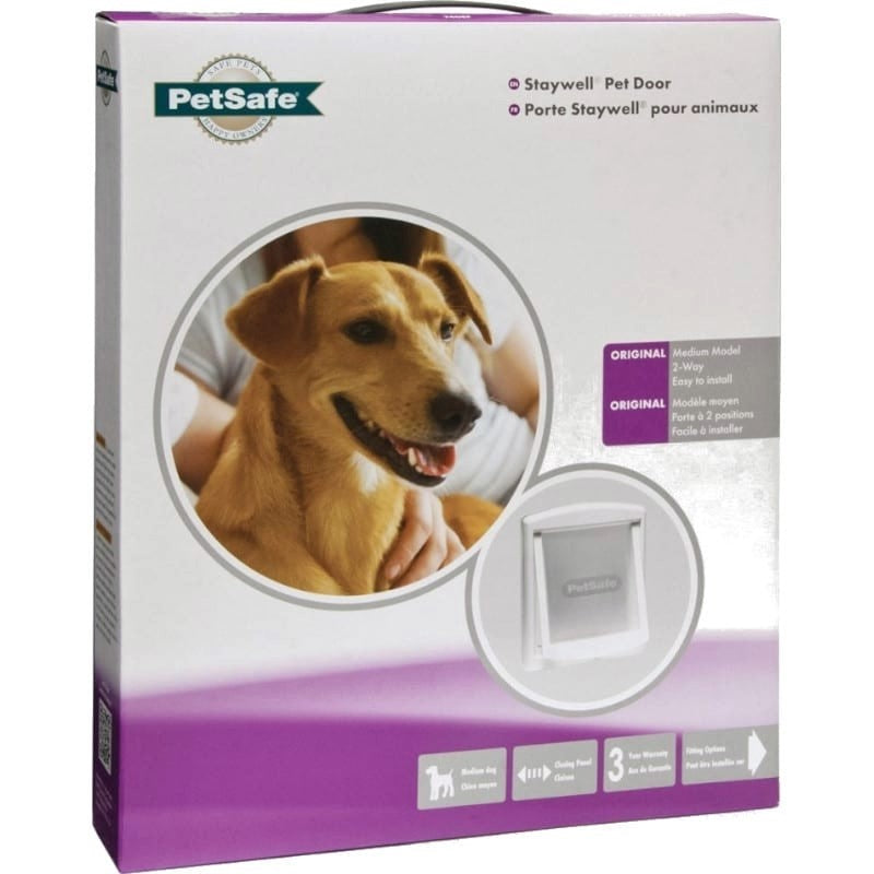PetSafe Staywell Dog Door Original 2 Way White
