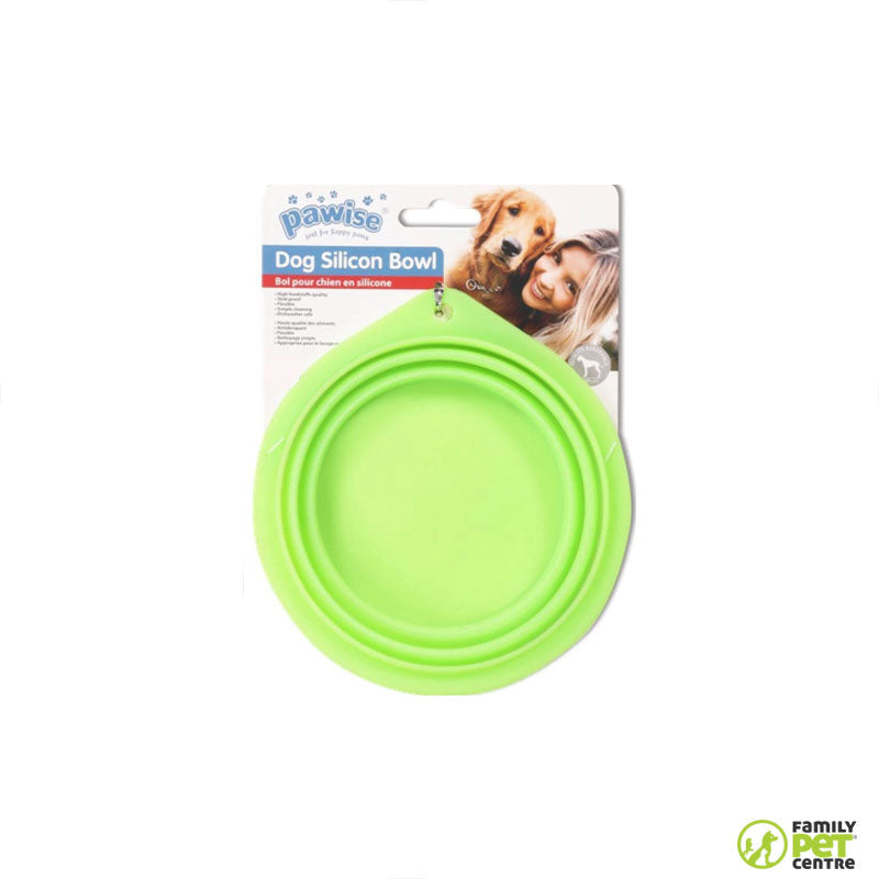 Pawise Silicone Dog Bowl Collapsible