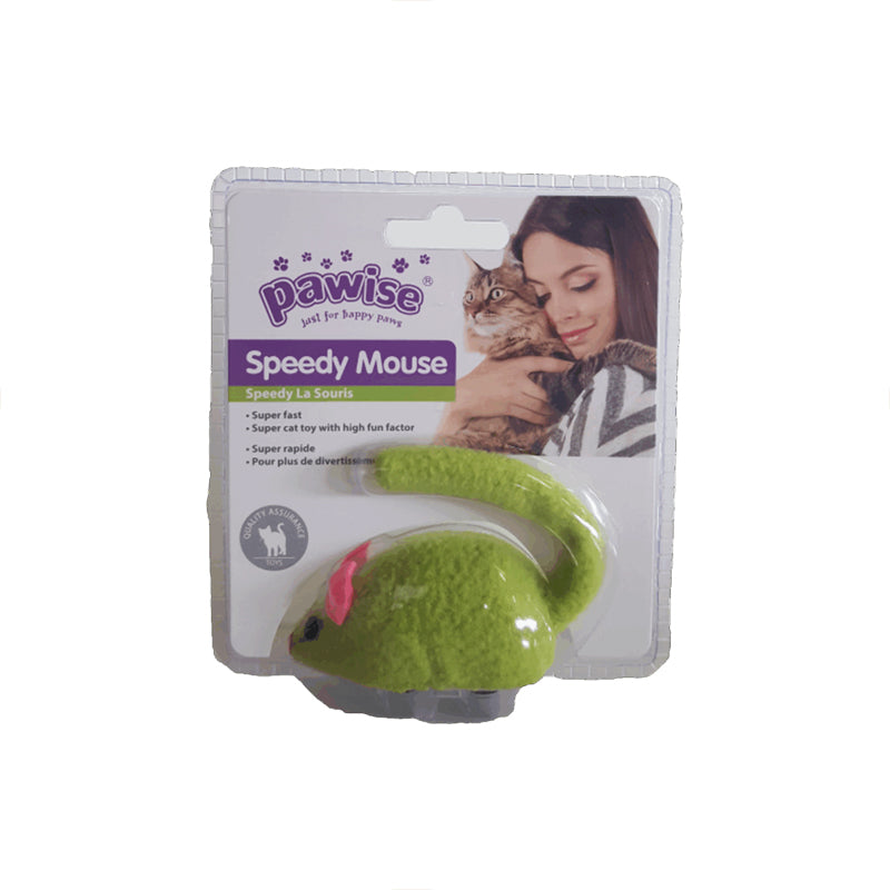 Pawise Cat Toy Speedy Mouse