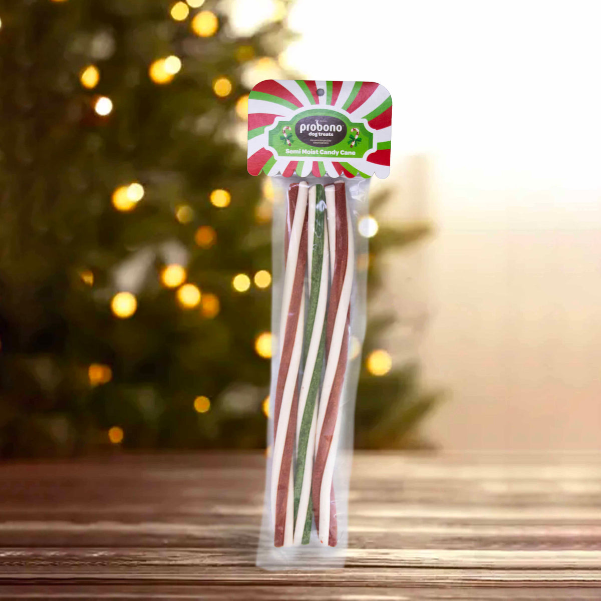 Probono Christmas Semi Moist Treat Candy Cane 120g